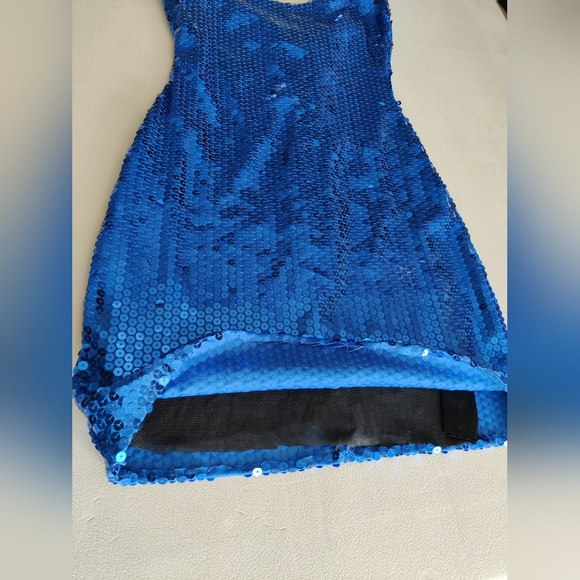 Vintage Blue Dress Women's size small good condition - Picture 7 of 11